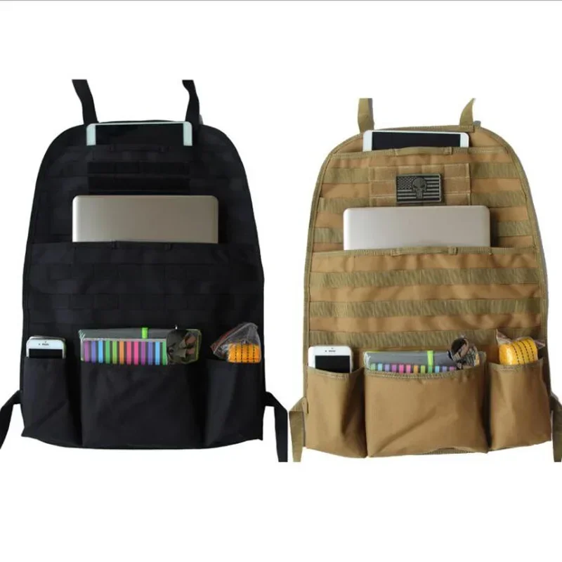 Outdoor Hunting Gear Storage - Çok Fonksiyonlu Molle Otomobil Koltuğu Arkası