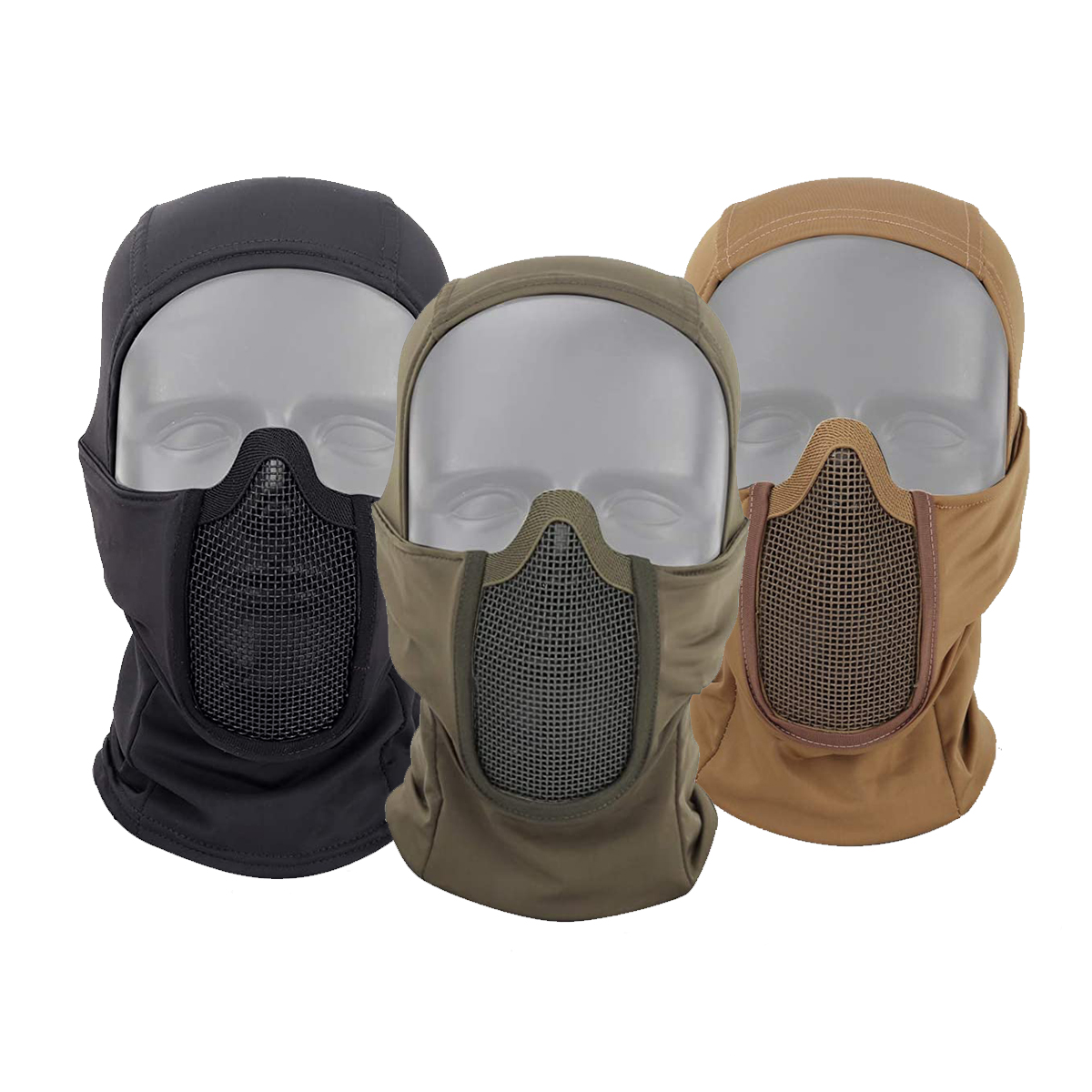 Camo Face Paint - Taktik Balaclava Maskesi Ağız Koruma Yarım