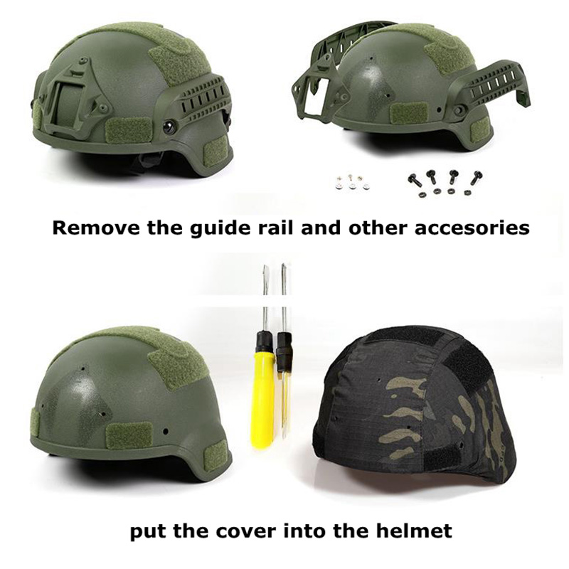 Taktik MICH2000 Kask Kapağı Av - Camo Face Paint incelemesi ve fiyatı