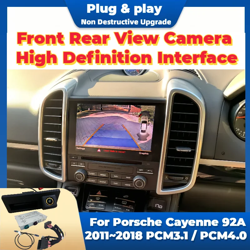Porsche Cayenne 92A için ön ar - Trail Camera Infrared incelemesi ve fiyatı