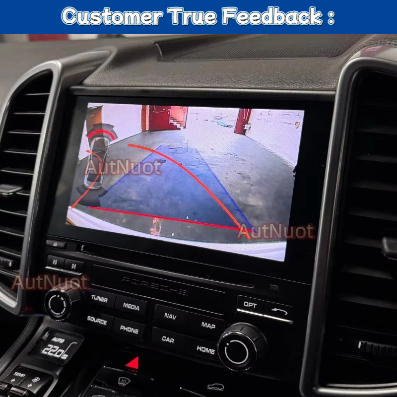 Porsche Cayenne 92A için ön ar - Trail Camera Infrared incelemesi ve fiyatı